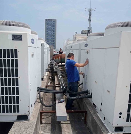 如皋中央空调制热和不制冷系统维修方法